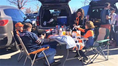 What do you do at a tailgate?