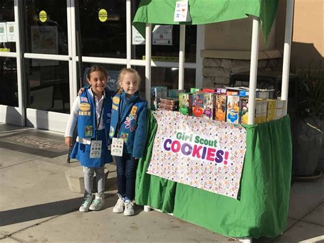 What do you need for a cookie booth?