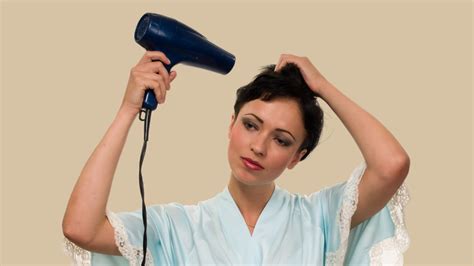 What do you put in your hair before blow drying it?
