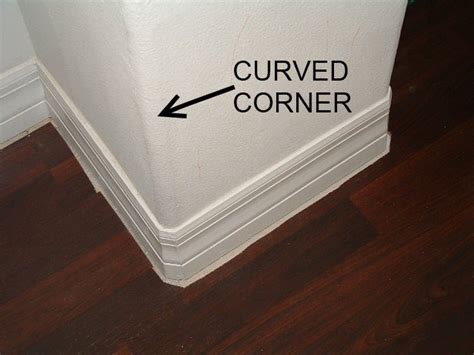 What do you put on sharp corners?