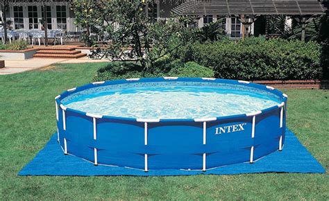 What do you put under a pool?