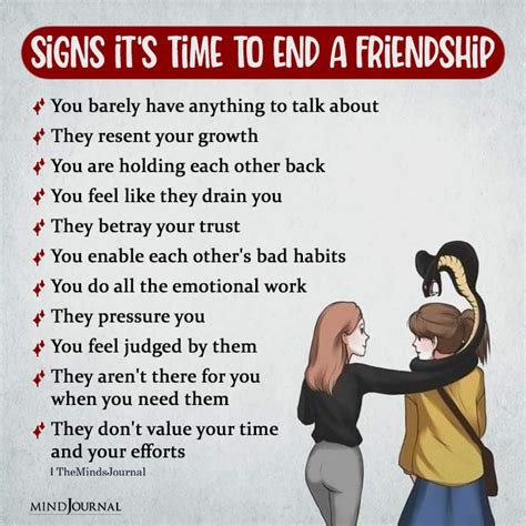 What do you say to end a bad friendship?