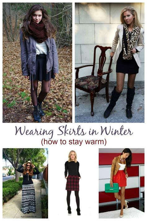 What do you wear under a skirt to stay warm?