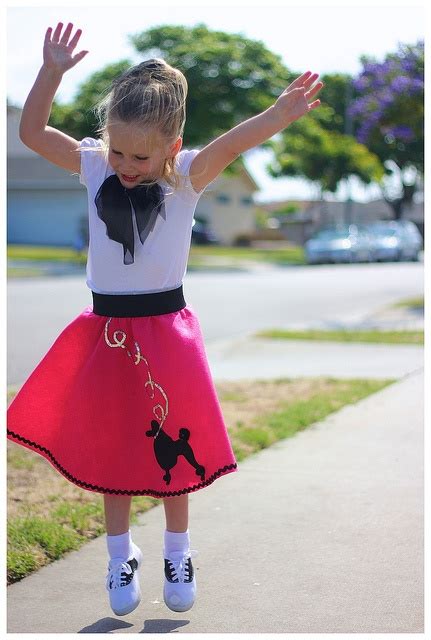 What do you wear with a poodle skirt?