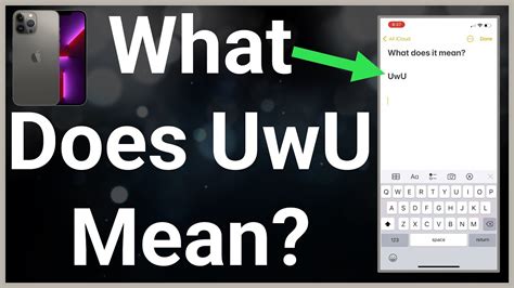What does 👉 UWU 👈 mean?