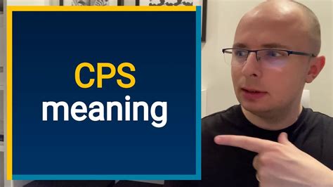What does 1 cps mean?