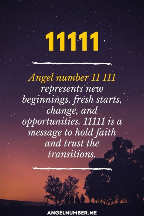 What does 11111 mean?