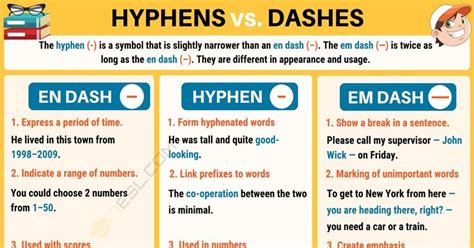 What does 2 hyphens mean?