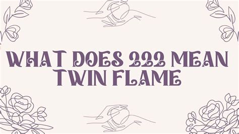 What does 222 mean for twin flames?