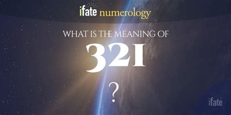 What does 321 mean?