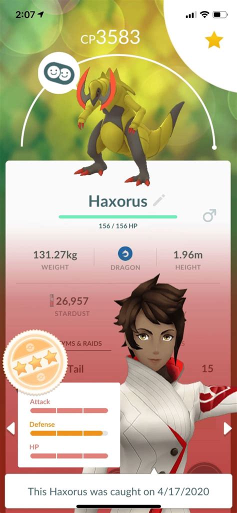 What does 4 * mean in Pokemon Go?