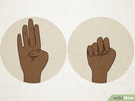What does 4 fingers mean police?