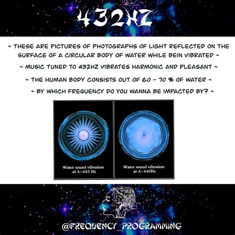 What does 432 Hz do to the body?