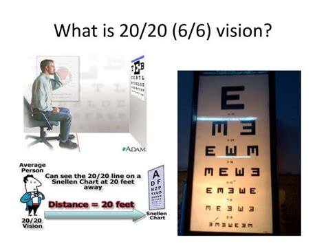 What does 6 6 vision mean?