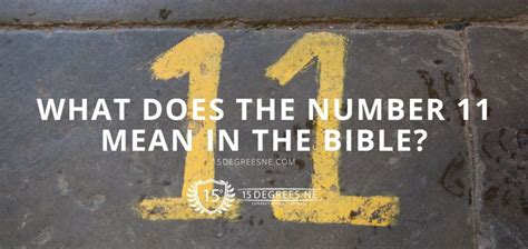 What does 7-11 mean in the Bible?