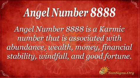 What does 8888 mean single?