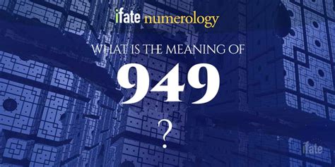 What does 949 mean?
