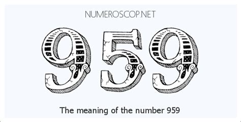 What does 959 mean?