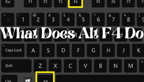 What does Alt F4 do in Ubuntu?