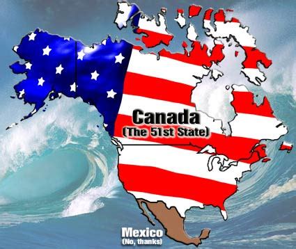 What does America think of Canada?