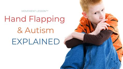 What does Asperger's hand flapping look like?
