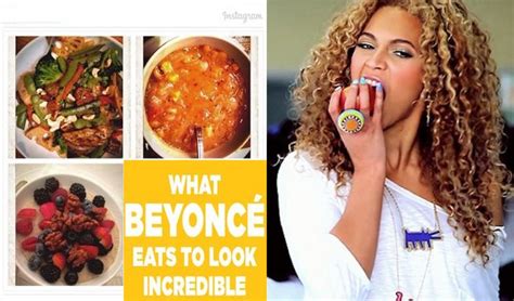 What does Beyoncé eat as a snack?