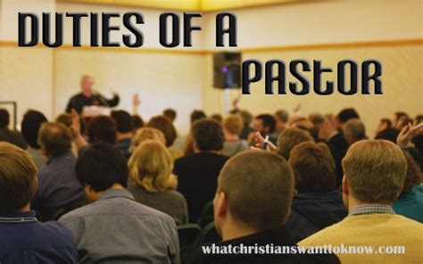 What does Bible say about becoming a pastor?