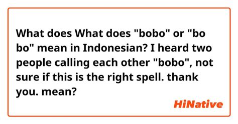 What does Bobo mean in Nigeria?