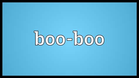 What does Boo ❤ mean?