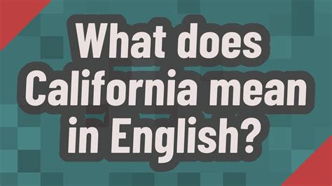 What does CA mean as a country?