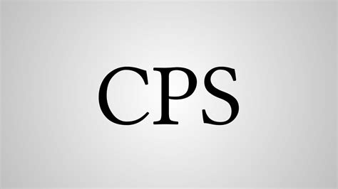 What does CPS stand for in clicking?