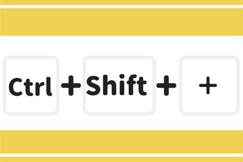 What does Ctrl Shift +T do?