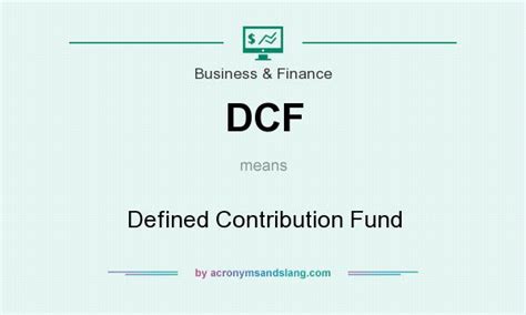 What does DCF stand for?