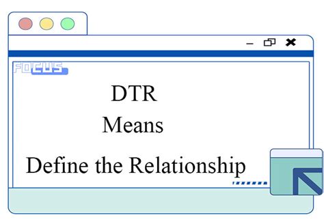 What does DTR mean?