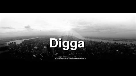 What does Digga mean in German?