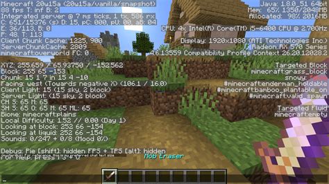 What does F3 +D do in Minecraft?