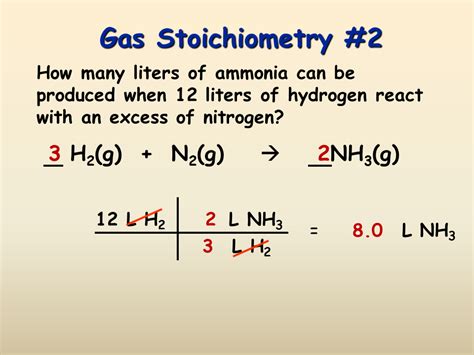 What does G mean in stoichiometry?