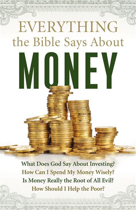 What does God say about needing money?