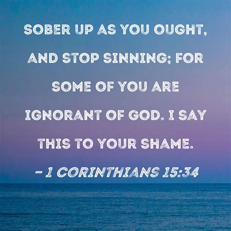 What does God say if you keep sinning?