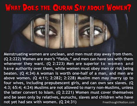 What does Islam say about females?