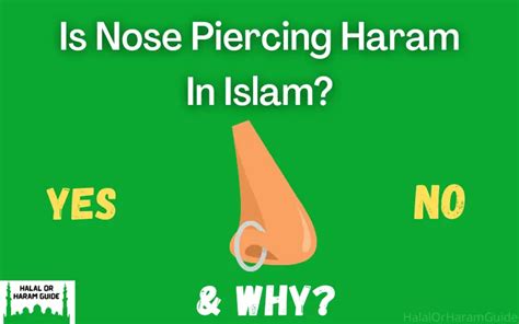 What does Islam say about nose piercing?