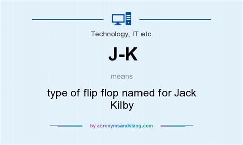 What does J and K represent?