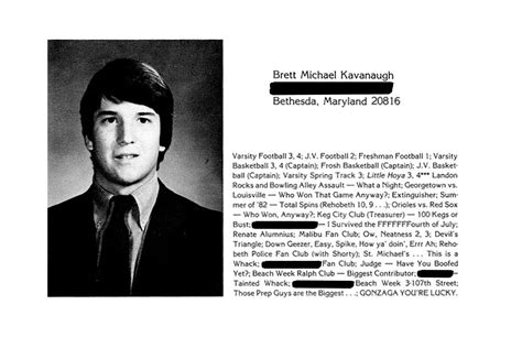 What does Kavanaugh mean by Boofing?