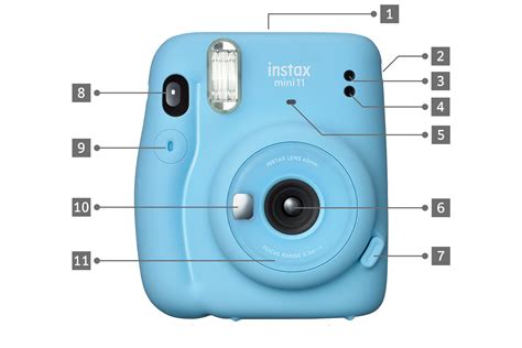 What does L and D mean on Instax?