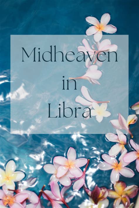 What does Midheaven in Libra mean?