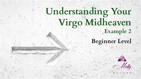 What does Midheaven in Virgo mean?