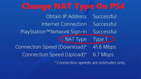 What does NAT Type 1 mean on PS4?