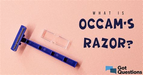 What does Occam's razor really say?