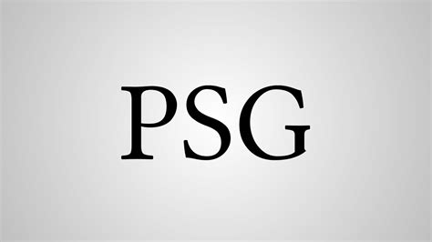 What does PSG stand for in electronics?