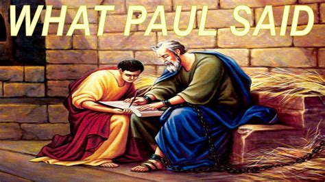 What does Paul say about charity?